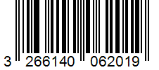 Barcode 3266140062019