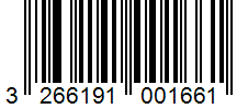 Barcode 3266191001661