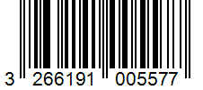 Barcode 3266191005577