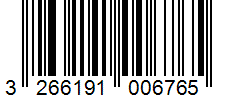 Barcode 3266191006765
