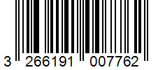 Barcode 3266191007762