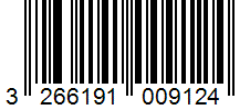 Barcode 3266191009124
