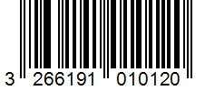 Barcode 3266191010120