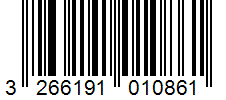 Barcode 3266191010861