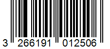 Barcode 3266191012506