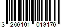 Barcode 3266191013176