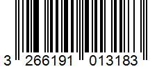 Barcode 3266191013183