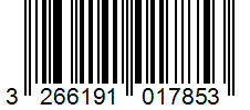 Barcode 3266191017853