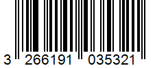 Barcode 3266191035321