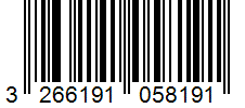 Barcode 3266191058191