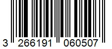 Barcode 3266191060507