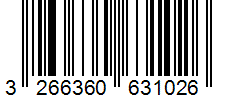 Barcode 3266360631026