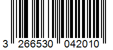 Barcode 3266530042010