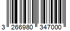 Barcode 3266980347000
