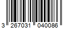 Barcode 3267031040086