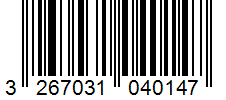 Barcode 3267031040147
