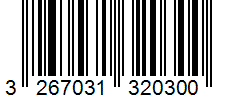 Barcode 3267031320300