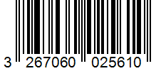 Barcode 3267060025610