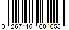 Barcode 3267110004053