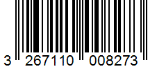 Barcode 3267110008273