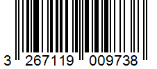 Barcode 3267119009738