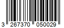 Barcode 3267370050029