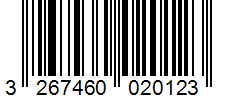 Barcode 3267460020123