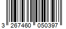 Barcode 3267460050397
