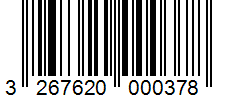 Barcode 3267620000378