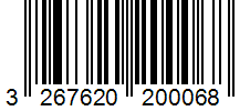 Barcode 3267620200068