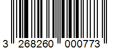 Barcode 3268260000773