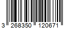 Barcode 3268350120671
