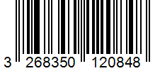 Barcode 3268350120848