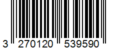 Barcode 3270120539590