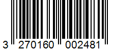 Barcode 3270160002481