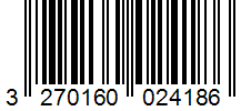 Barcode 3270160024186