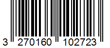 Barcode 3270160102723