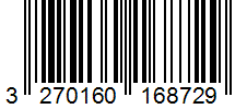 Barcode 3270160168729
