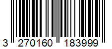 Barcode 3270160183999