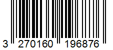 Barcode 3270160196876