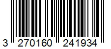 Barcode 3270160241934