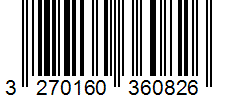 Barcode 3270160360826