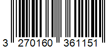Barcode 3270160361151