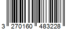 Barcode 3270160483228