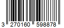 Barcode 3270160598878
