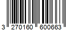 Barcode 3270160600663