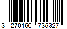Barcode 3270160735327