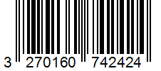 Barcode 3270160742424