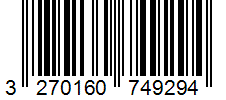 Barcode 3270160749294