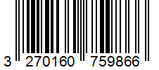 Barcode 3270160759866
